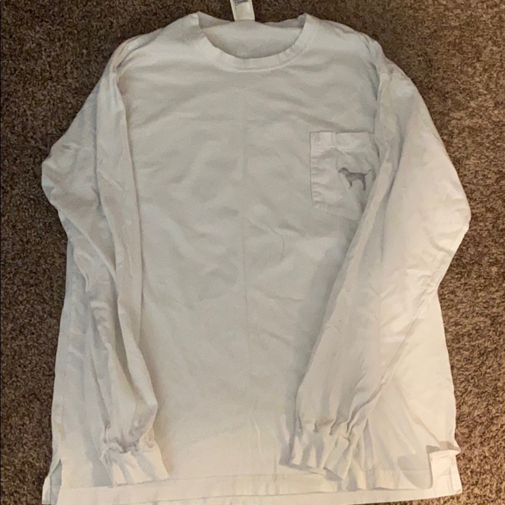 White VS Pink long sleeve